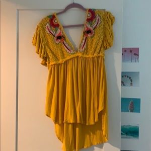 free people flowey shirt